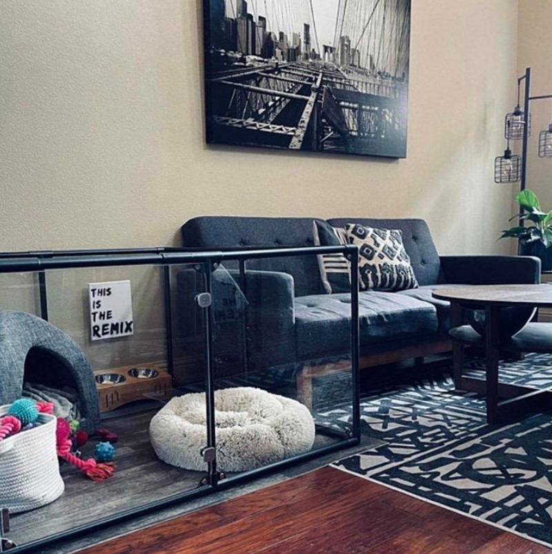 36" Tall Medium Lucidium Pet Pen